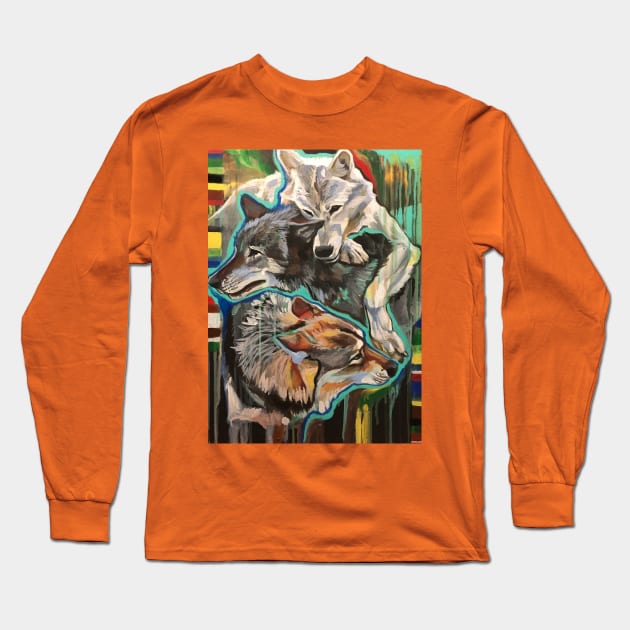 Compassion Long Sleeve T-Shirt by AmyCNicholls